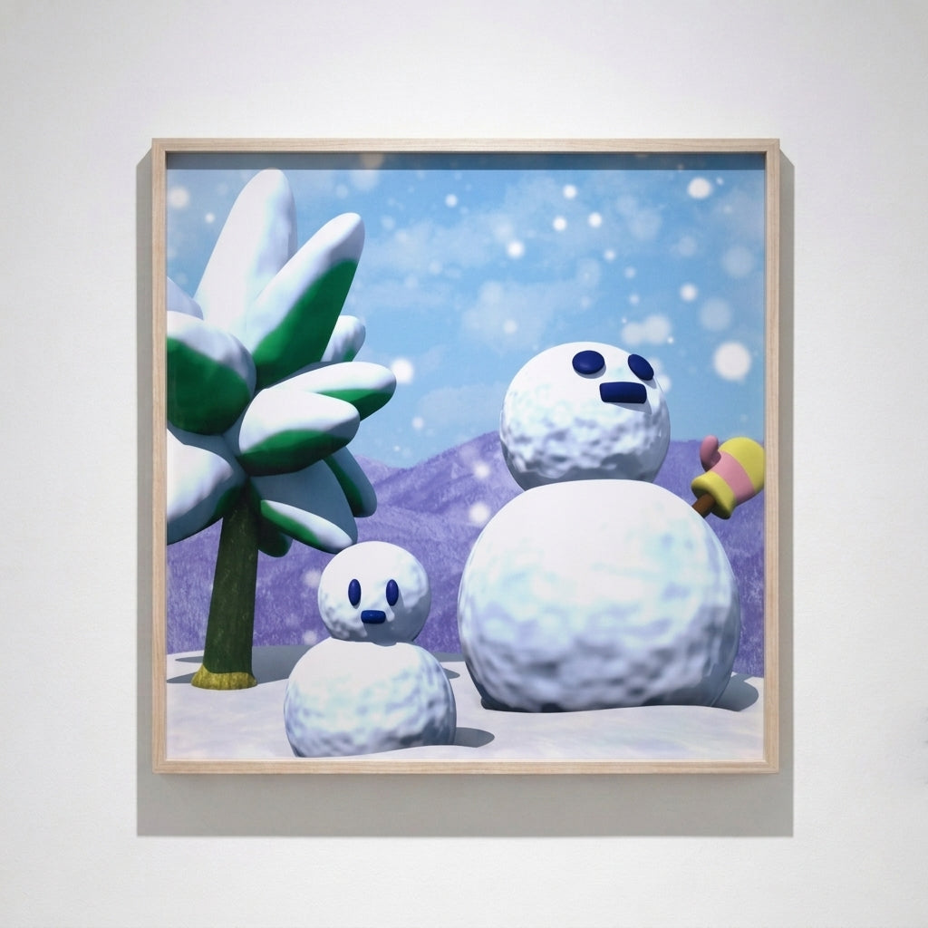 Tableau Super Mario 64 réplique - impression sur toile