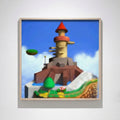 Tableau Super Mario 64 réplique - impression sur toile